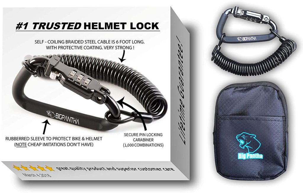 BigPantha Motorcycle Helmet Lock