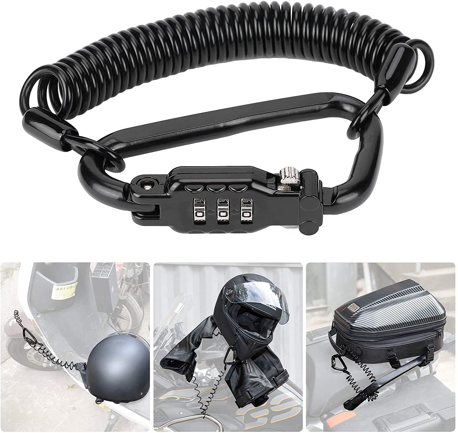 Motorcycle Helmet Lock available at Techjayse Amazon store