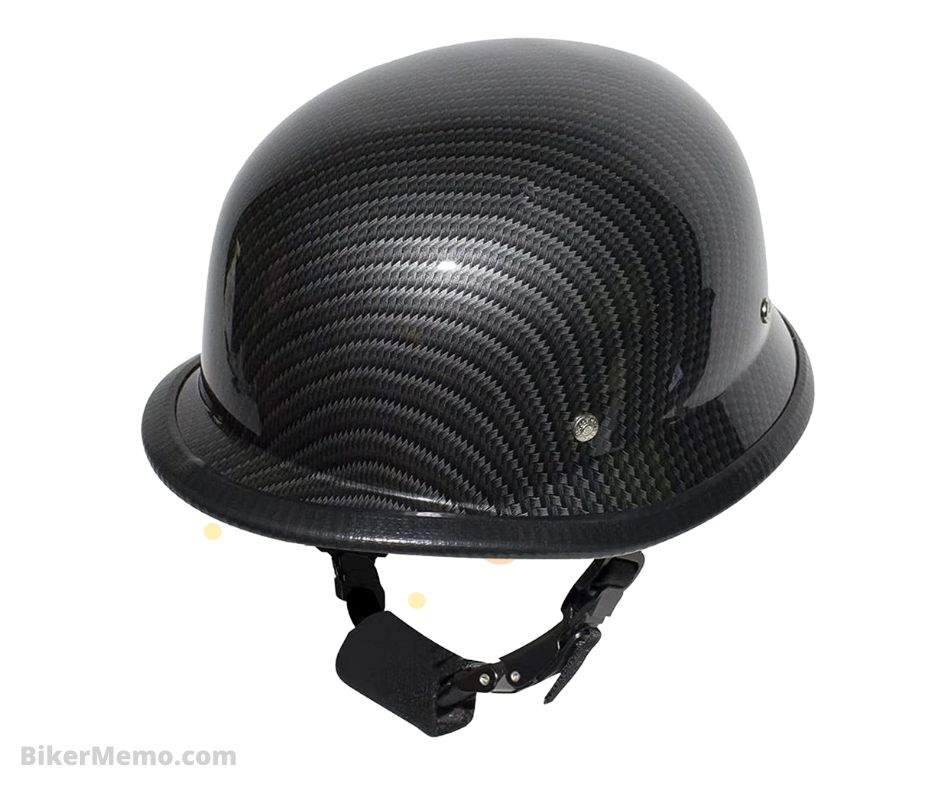 Carbon Fiber German Novelty half helmet