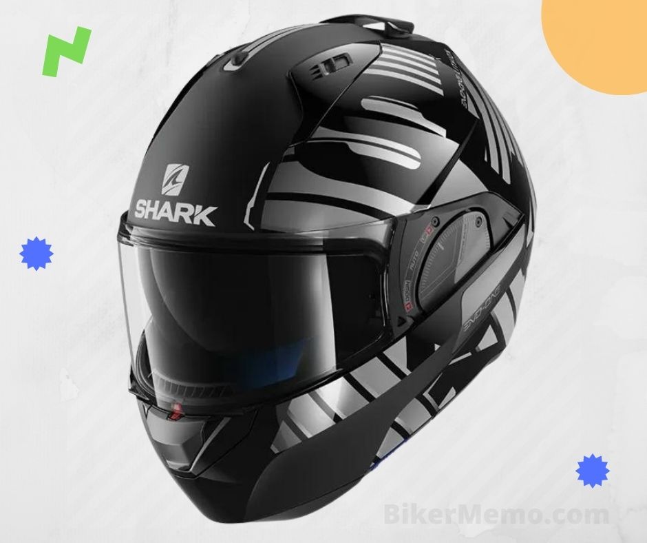 Shark Evo One 2 (Quietest Flip Up Open Face Helmet )