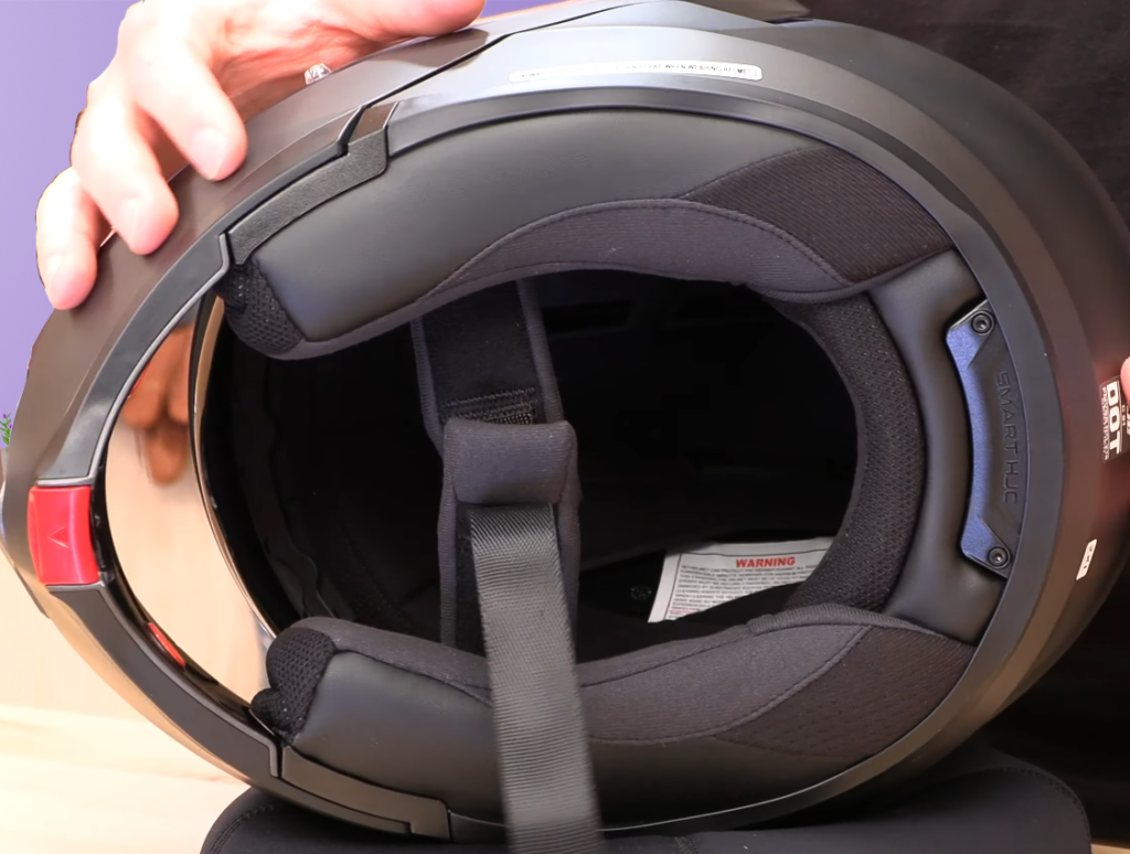 HJC C91 Helmet interior