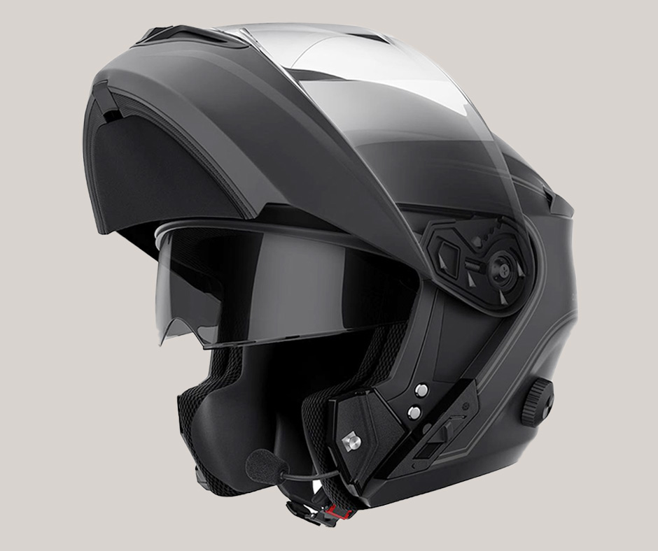 Sena Outrush Helmet flip up mode