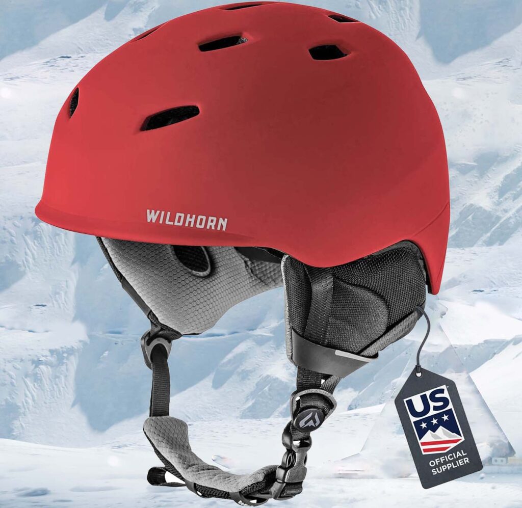 WildHorn Drift Snowboard and Ski Helmet